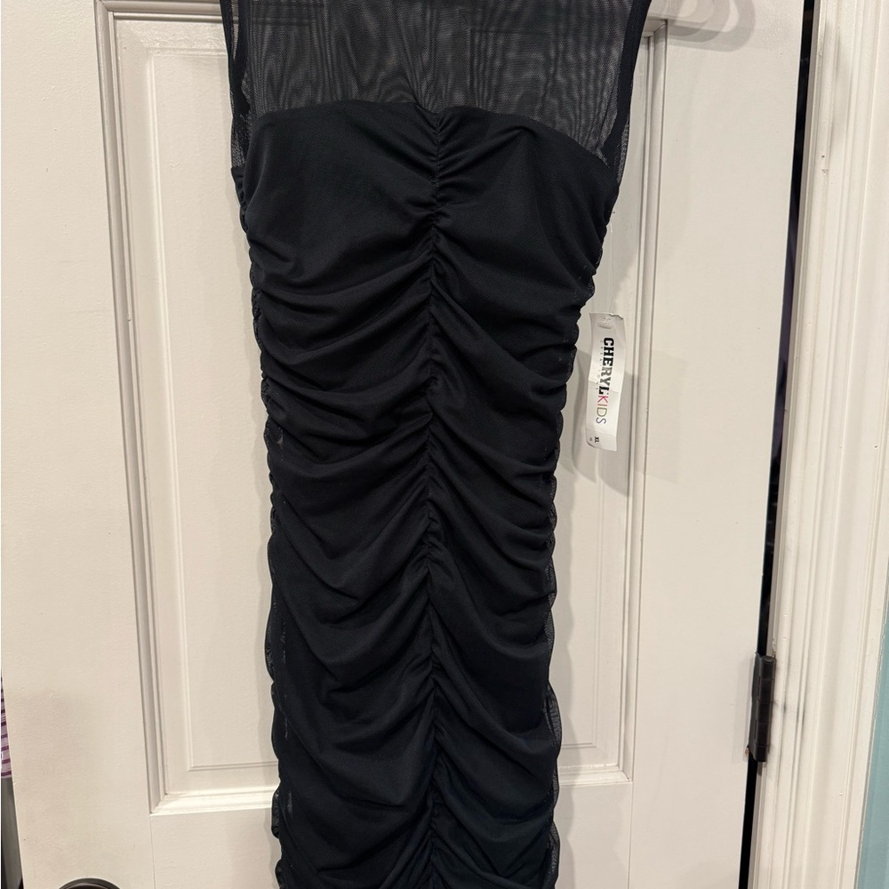 Cheryl Kids Black Dress